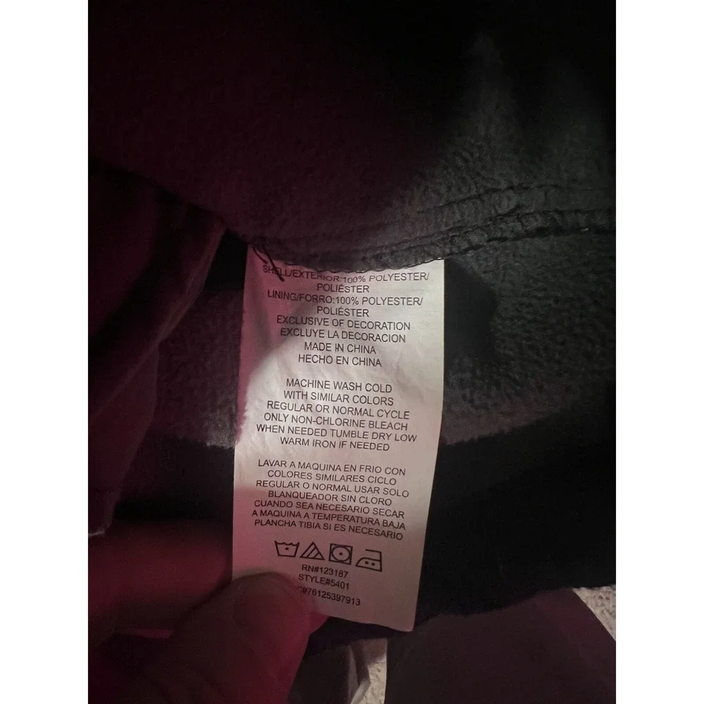 Genuine Dickies Fleece Hooded Flannel Snap Shirt‎ Jacket Men's Size 2XL Blue
